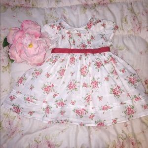 Janie and jack vintage flower dress